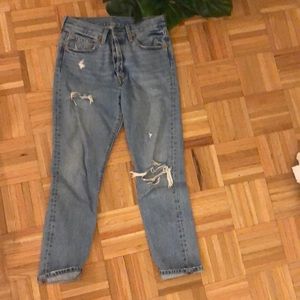 SOLD ❌Distressed Levi’s 501S